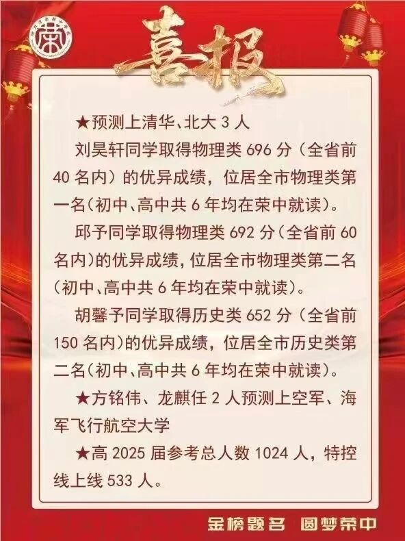 2026年自貢市四川省榮縣中學(xué)校升學(xué)率怎么樣？